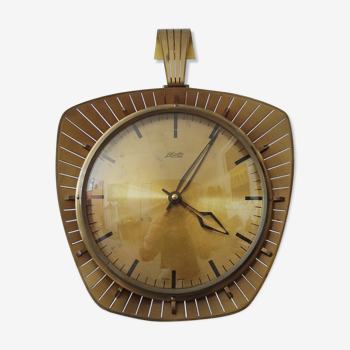 Atlanta Electric brass wall clock