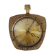 Atlanta Electric brass wall clock