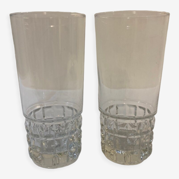 Set of 2 orangeade glasses