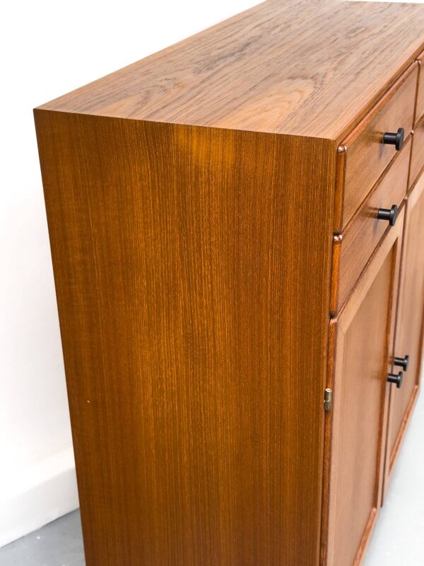 Commode en teck Brouer Møbelfabrik, 1960
