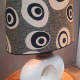 Vintage earthenware lamp
