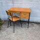 Desk and chair