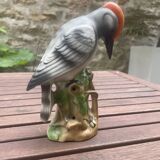 Numbered porcelain bird subject