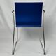 Chaise Blå Station en aluminium bleu et inox, Suède, 2004