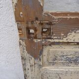 Wooden door old patina