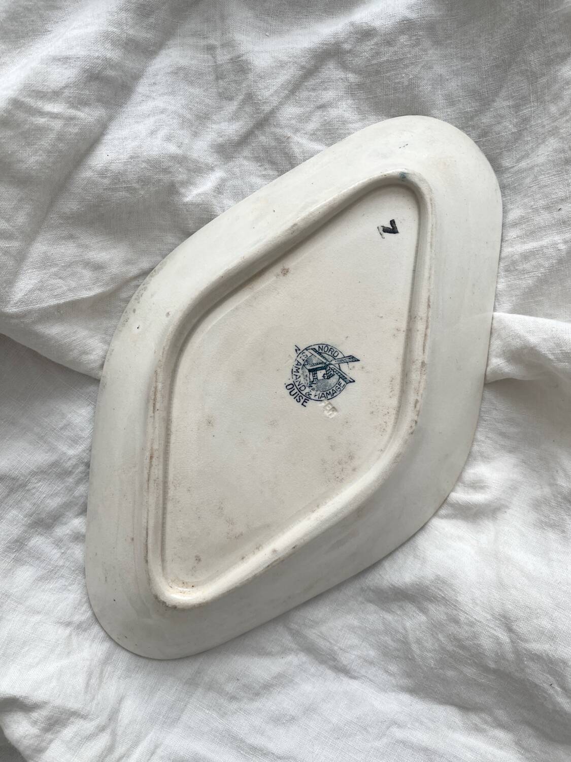 Ironware ramekin dish “Marie Louise” Saint Amand and Hamage