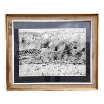 Charcoal on Granados Llimona paper 1988