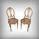 Pair of Gilded Wooden Chairs, Louis XVI style – Early 20th century