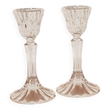 Crystal candle holder