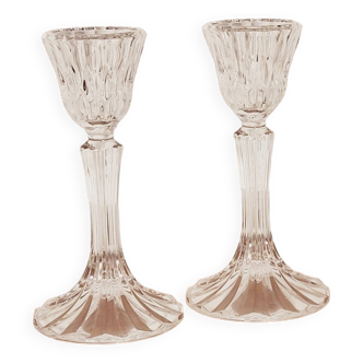 Crystal candle holder