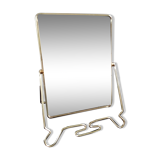 Barber mirror on foot 17x23cm