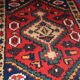 Tapis Vintage Hamadan en Laine, Années 1970, Élégance Artisanale