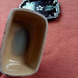Vintage ceramic butter dish
