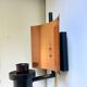 Scandinavian Art Deco Wall Sconce light in Metal/Copper Vintage