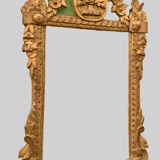 Louis XVI period mirror in gilded wood XVIII century