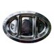 Compartmented stainless steel dish by Rémy Letang