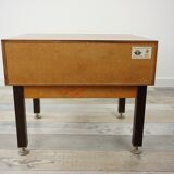 Teak night table 50s - 60s by CombinEurop