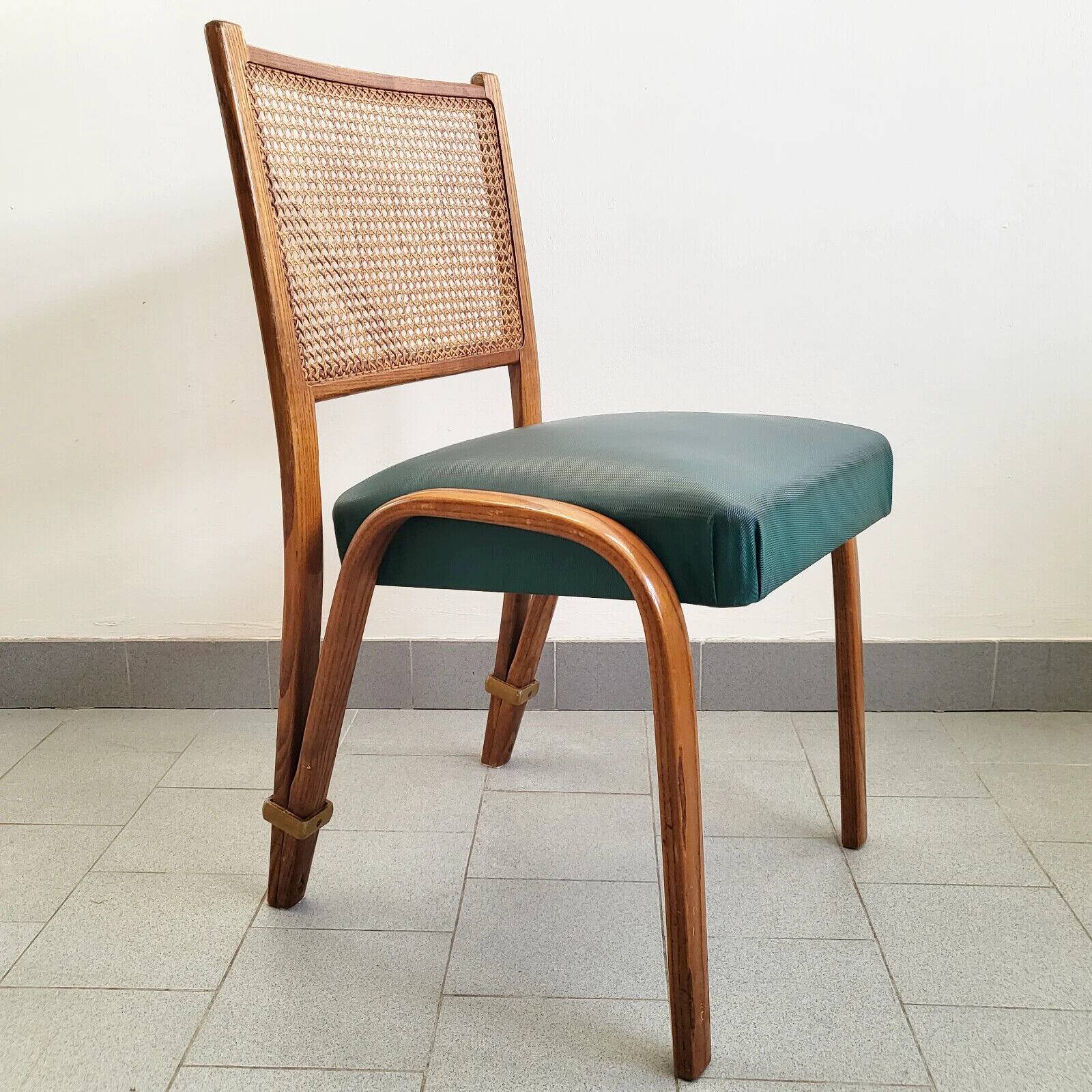 Vintage 1950 Steiner Bow-Wood chair