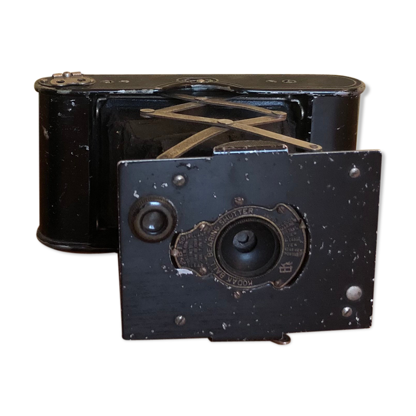 Kodak ball 1913 bellows camera