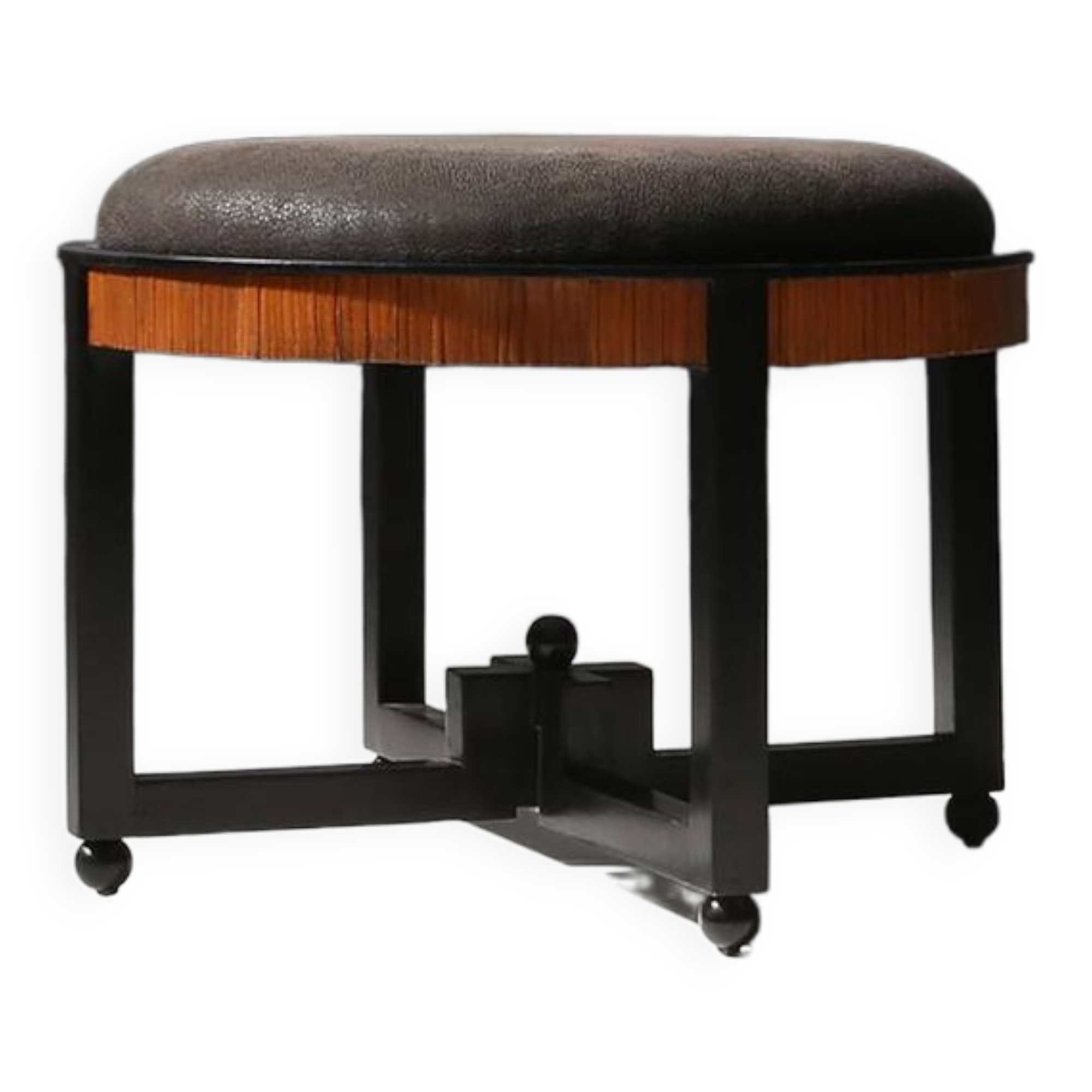 Pouf moderniste dans le style de Huib Hoste 1920