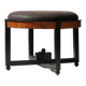 Pouf moderniste dans le style de Huib Hoste 1920