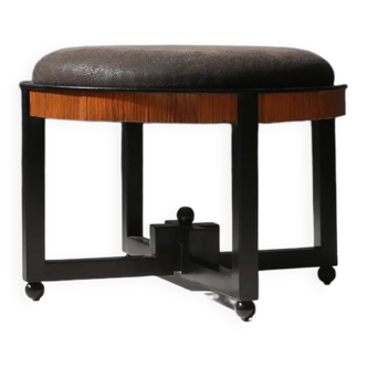 Modernist footstool in the style of Huib Hoste 1920