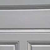 Moulded door with xix eme frame