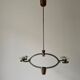 Art Deco chandelier attributed to Pietro Chiesa, 1940s, Italy.