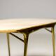Italian coffee table with marble top, 1960