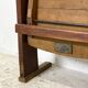 Banquette de cinéma en bois 1930