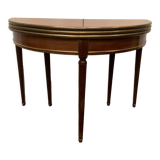 Console with Napoleon III style system in mahogany XIX century