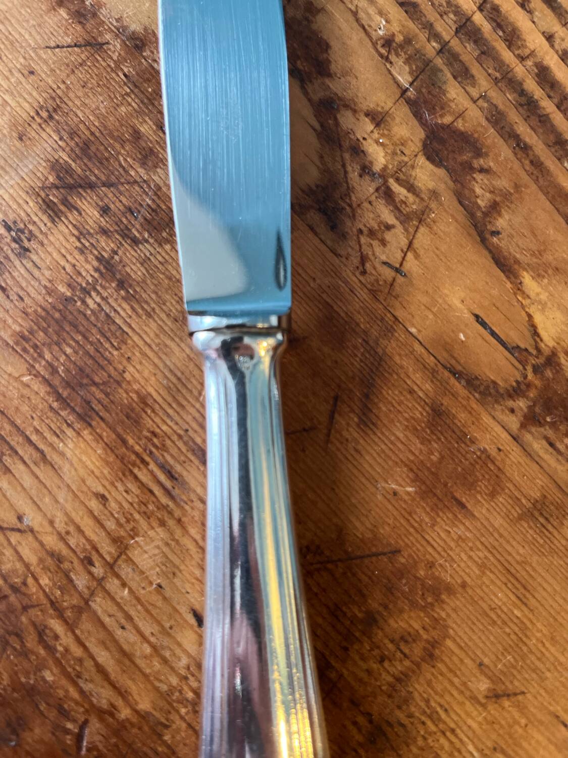 Ercuis silver metal cutlery