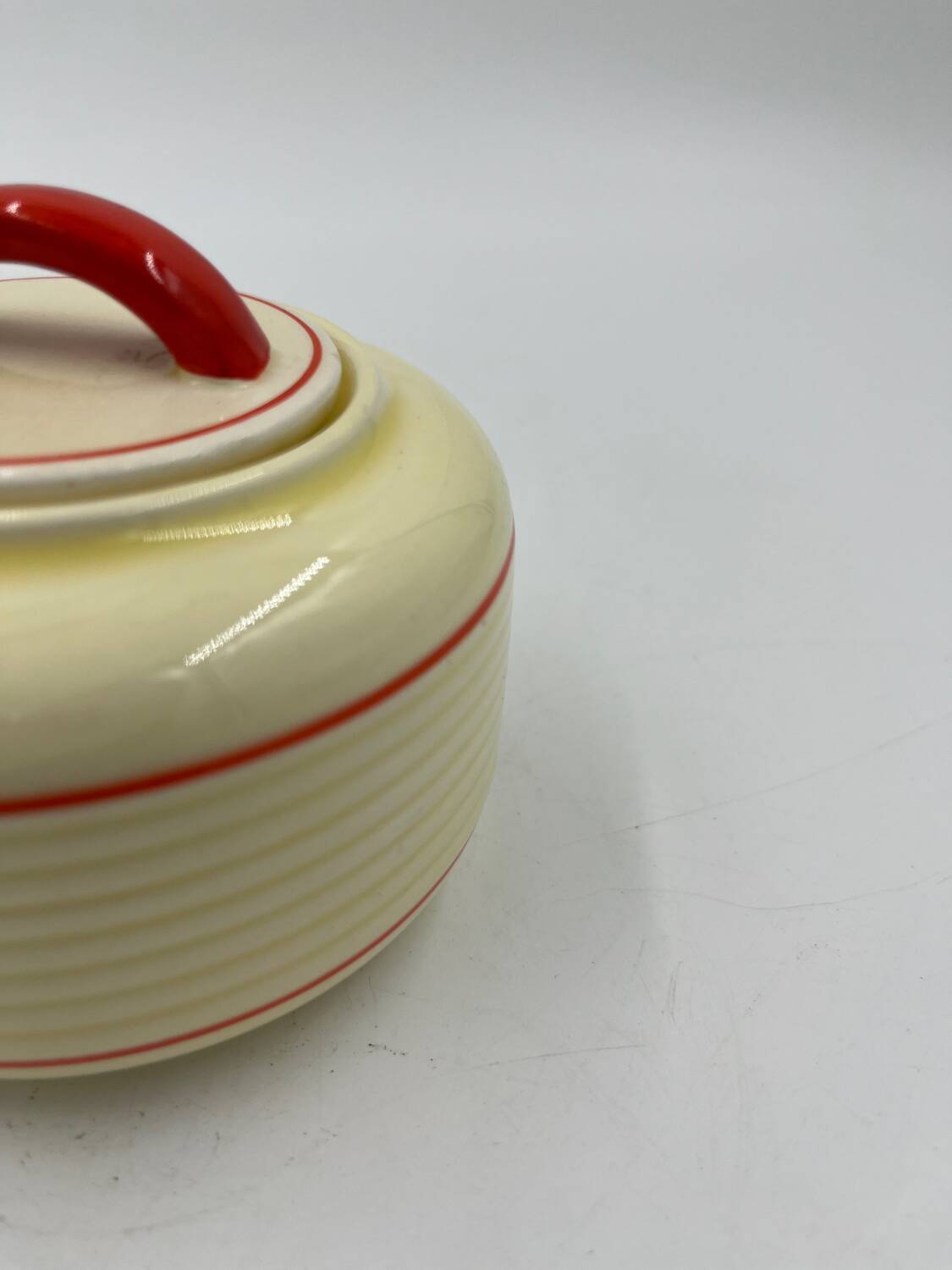 TTT ceramic sugar bowl