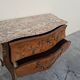 Commode style Louis XV en marqueterie et bois de rose