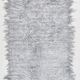 Wool gray turkish runner rug 262x96cm