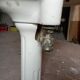 Old washbasin