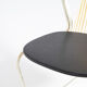 Swedish metal-backed armchair 1960s