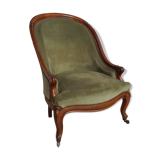 Louis XV/Louis XVI mahogany style chair