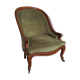 Louis XV/Louis XVI mahogany style chair