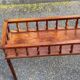 Carved solid wood planter from the 1980s.