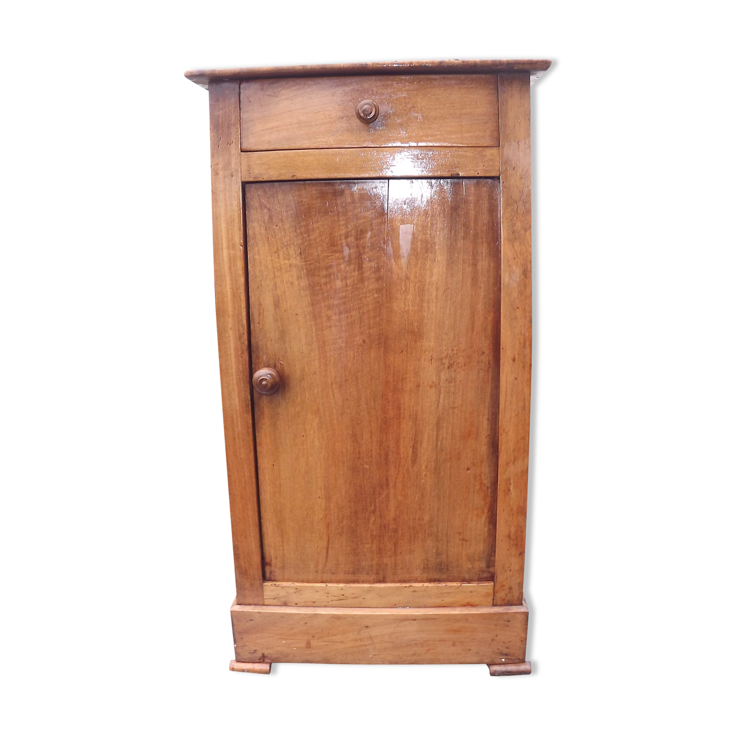 Bedside walnut 19 th