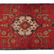 Traditional vintage red runner rug handwoven long oriental wool carpet runner -85x240cm