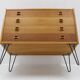 Commode à tiroirs en chêne recyclé des années 1960, Danemark