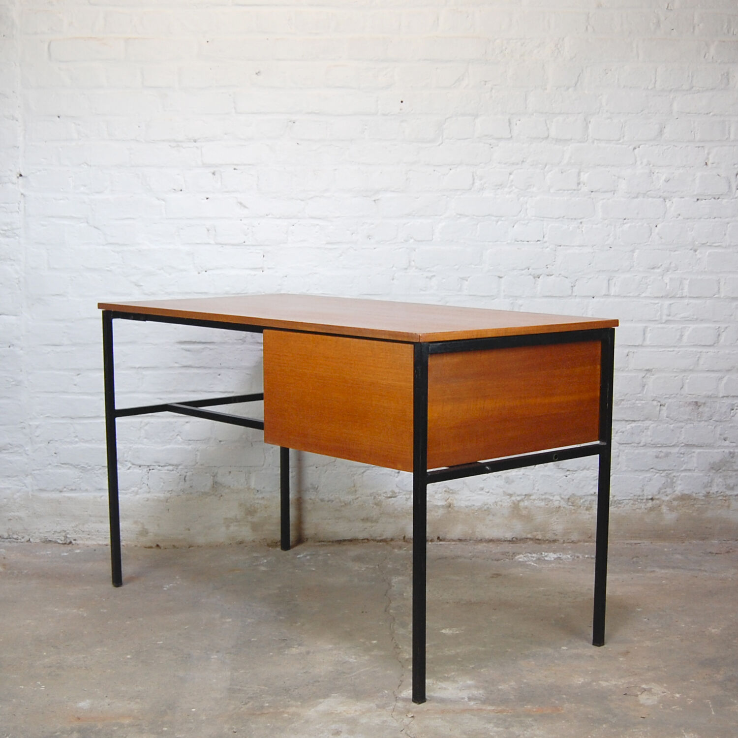 Office "Student" in teak by Pierre Guariche for Meurop 1960s