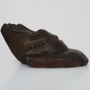 African style terracotta mask signed Siki
