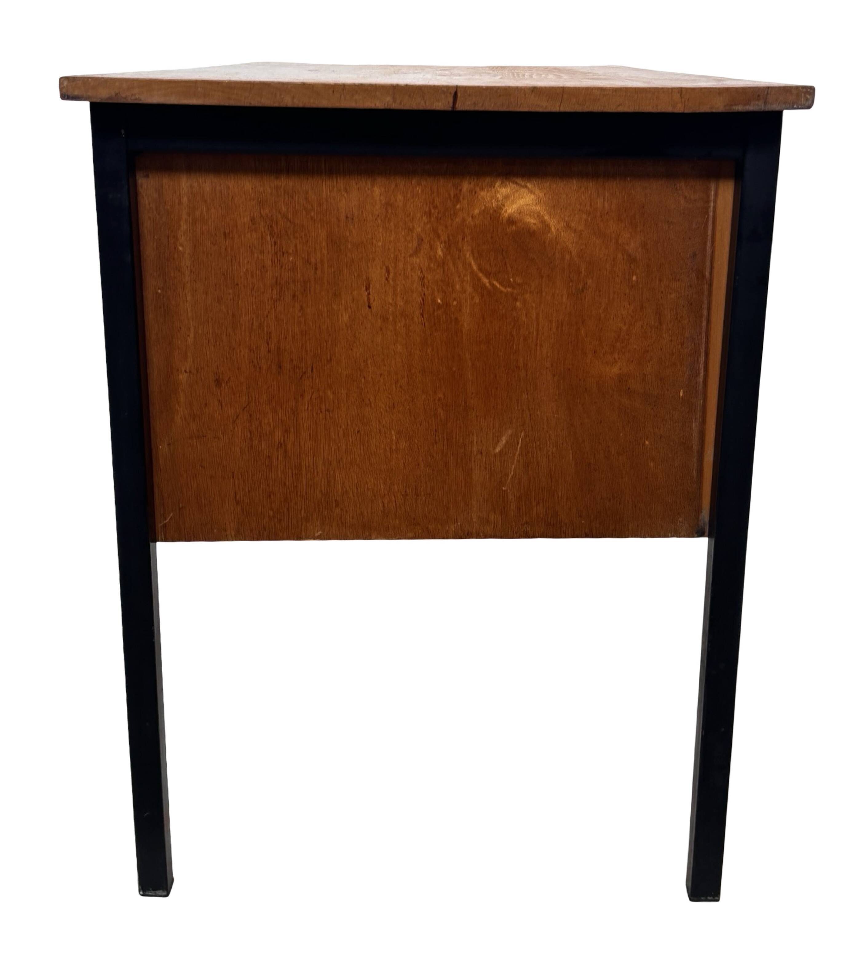 Vintage Desk 1960s Design Workspace with drawers