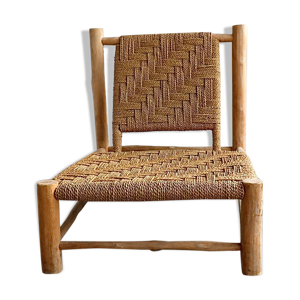 chaise longue basse en