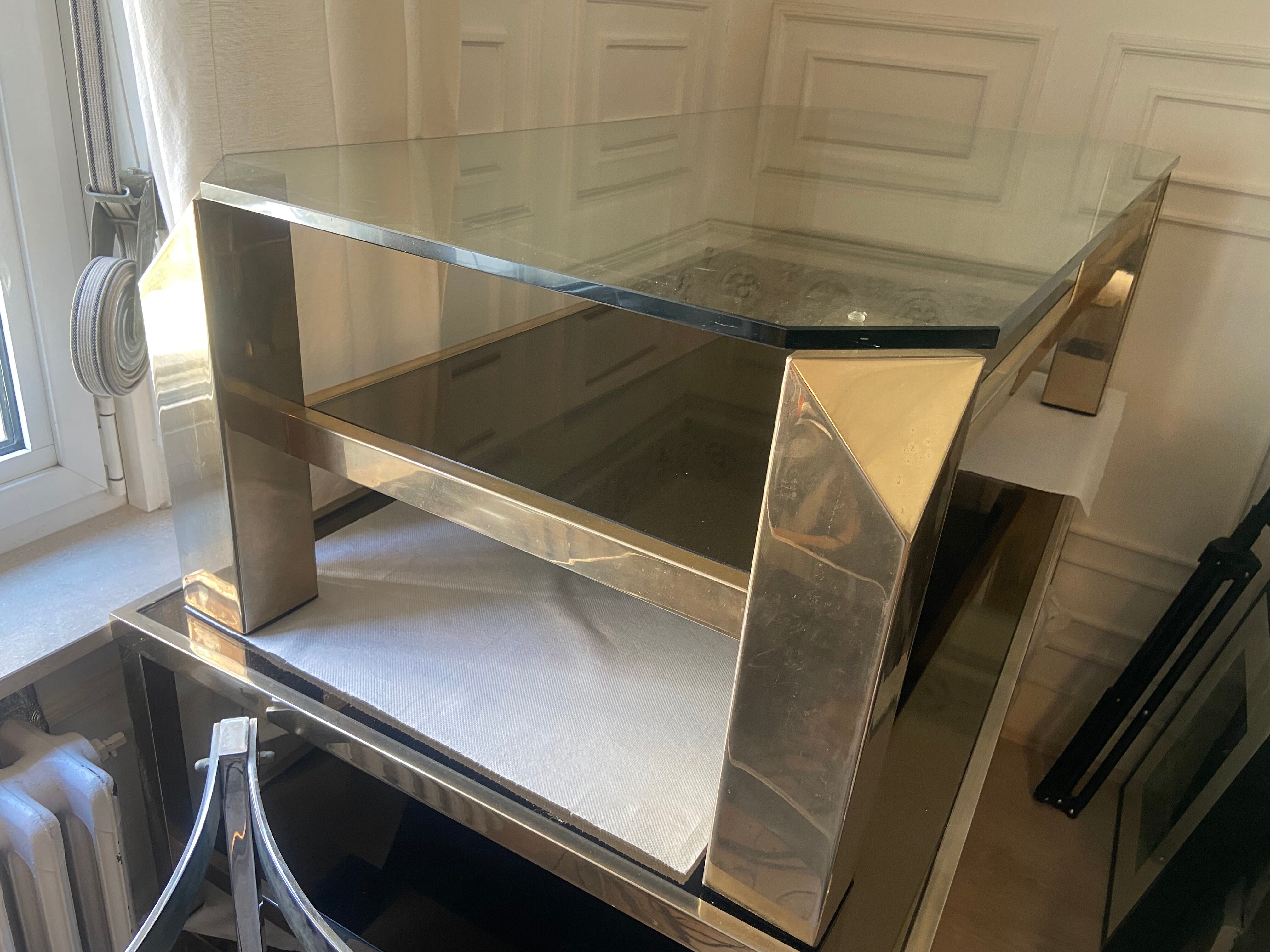 Belgo Chrom gold coffee table at 23K