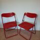 Paire de chaises pliantes
