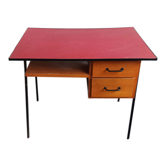 Bureau enfant pieds épingle mid century